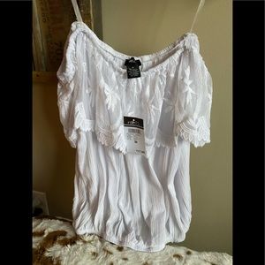 Off the shoulder blouse